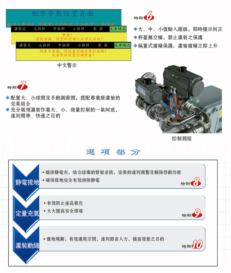 仲恒液体灌装机十大特点1